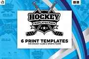 Ice Hockey Templates Pack, a Flyer Template by BrandPacks (Thumbnail 1 of 11)