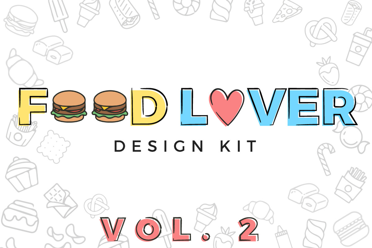 Food lover pack 2!, a Decorative Illustration by Andrea De Oliveira (Photo 1 of 15)