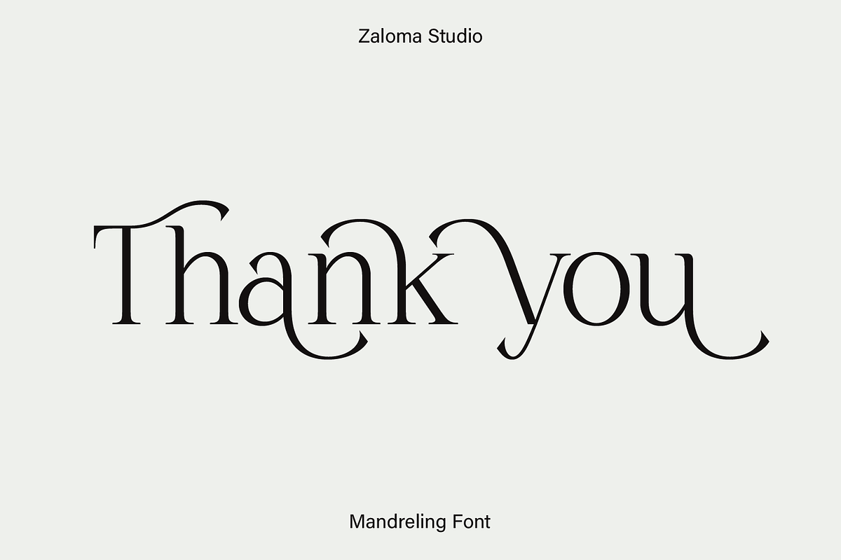 Mandreling, a Serif Font by Zaloma Studio (Photo 15 of 15)