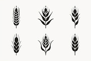 Wild Grass & Grain Vector Set, an Illustration by BIPLOB EXPERT (Thumbnail 2 of 9)