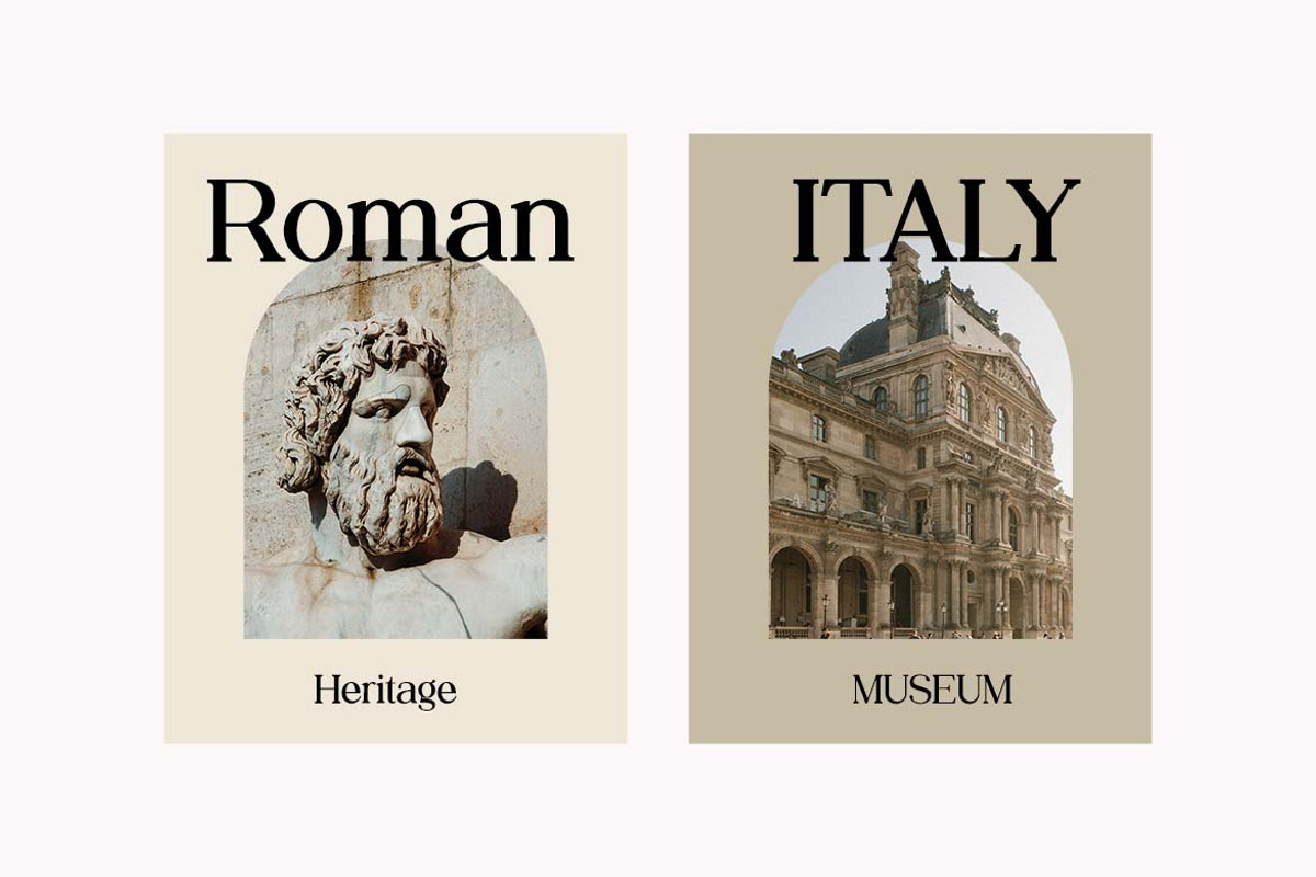 Palatines Serif Display Family Font, a Serif Font by UICreative (Photo 3 of 13)