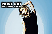 Paint Art - Photoshop Action preview 3
