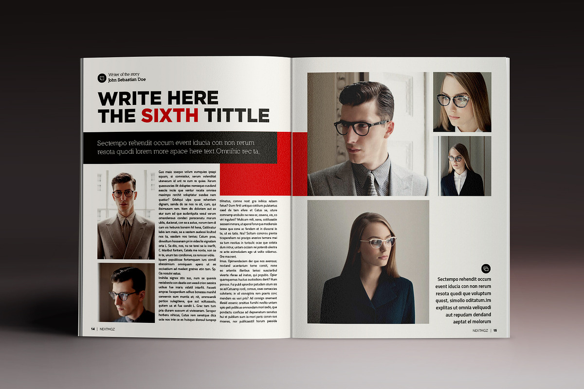 Des7gn Mgz, a Magazine Template by Luuqas Design (Photo 8 of 20)