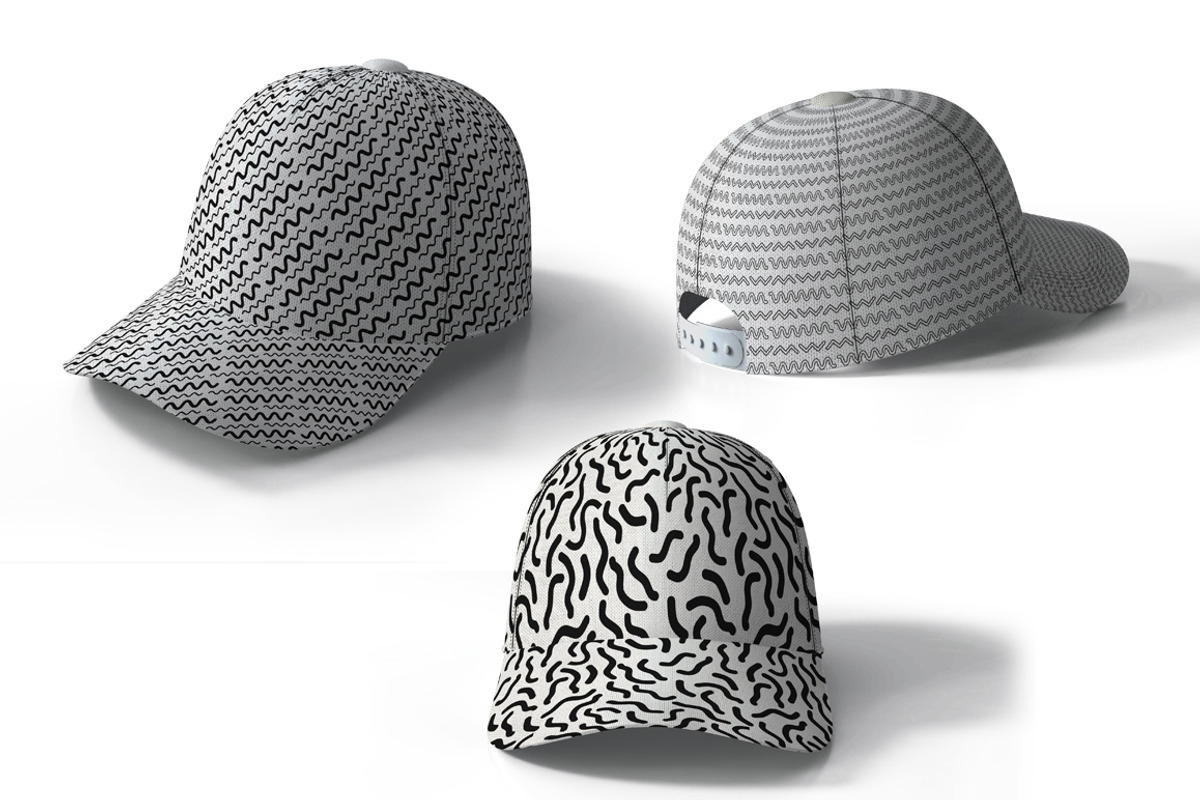 Black & White seamless patterns 90`s, a Pattern Graphic by Vectorchoice (Photo 4 of 7)