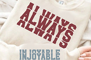 College alphabets with Stacked Font, a Slab Serif Font by MaxArt Foundry (Thumbnail 2 of 10)