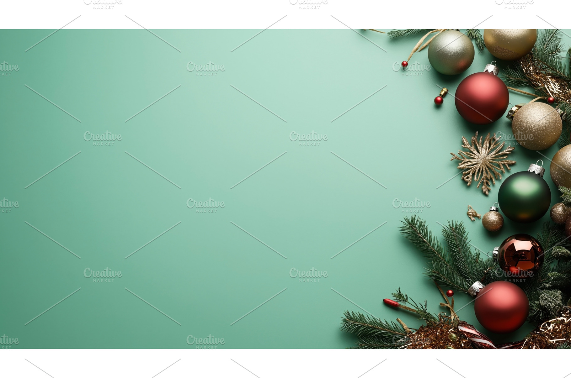 Festive Christmas composition with, a Holiday Photo by Sergey Kotenev