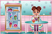 Velcro game for kids Olivia's House, a Brochure Template by MYAFKA (Thumbnail 10 of 15)