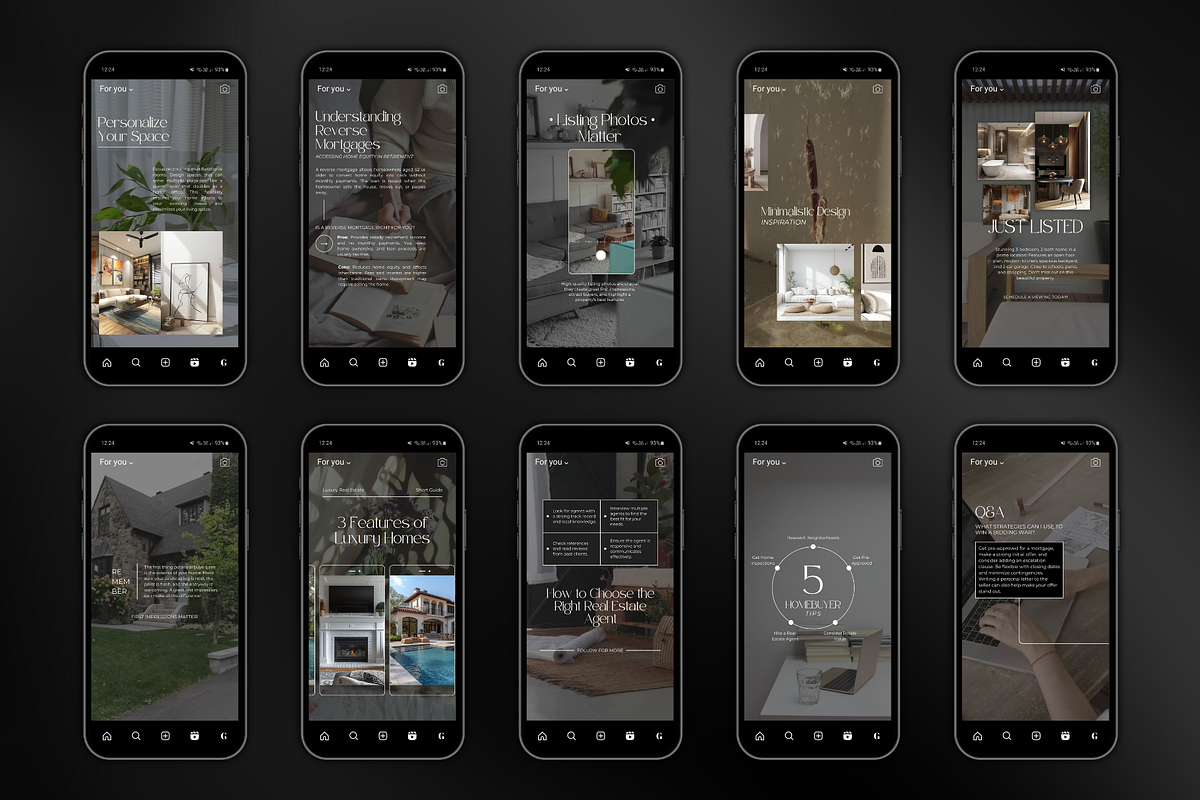 Faceless Real Estate Reels Videos, a Social Media Template by Meraki Templates (Photo 4 of 7)