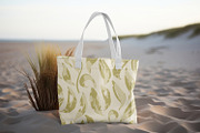 Summer Green Painted Leaves, a Pattern Graphic by MalyskaStudio (Thumbnail 11 of 13)