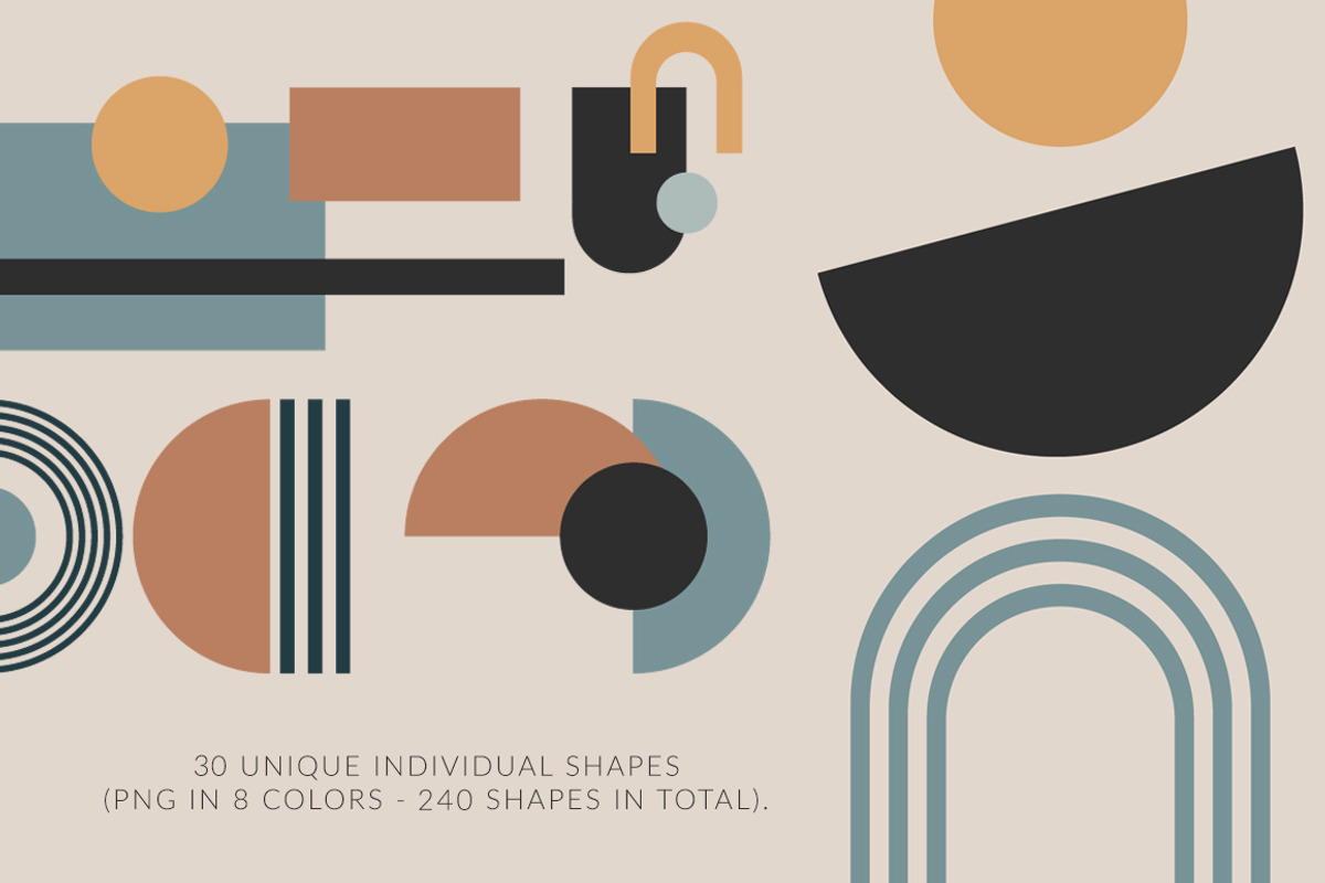 ABSTRACT BUNDLE, a Decorative Illustration by Eesome Design Studio (Photo 15 of 23)