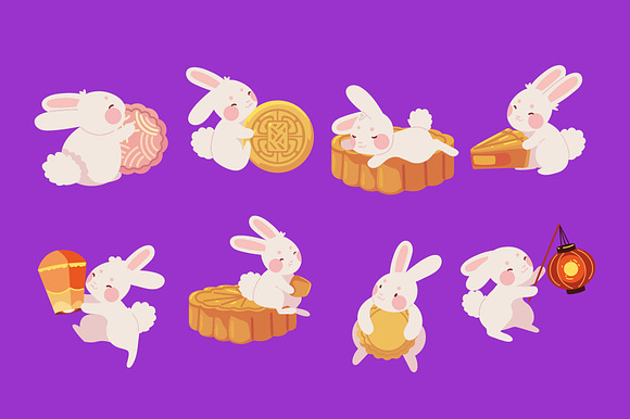 Mid Autumn Festival Bunny Set preview 2