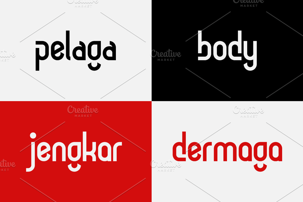 Matanya Condensed Logo Font, a Sans Serif Font by Artiveko (Photo 6 of 7)