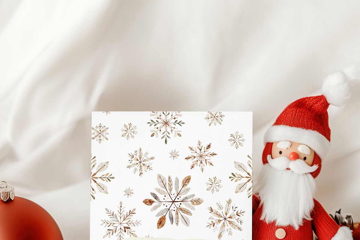 Merry & Bright Christmas Card Mockup, a Product Mockup by NikiArts (Photo 11 of 17)