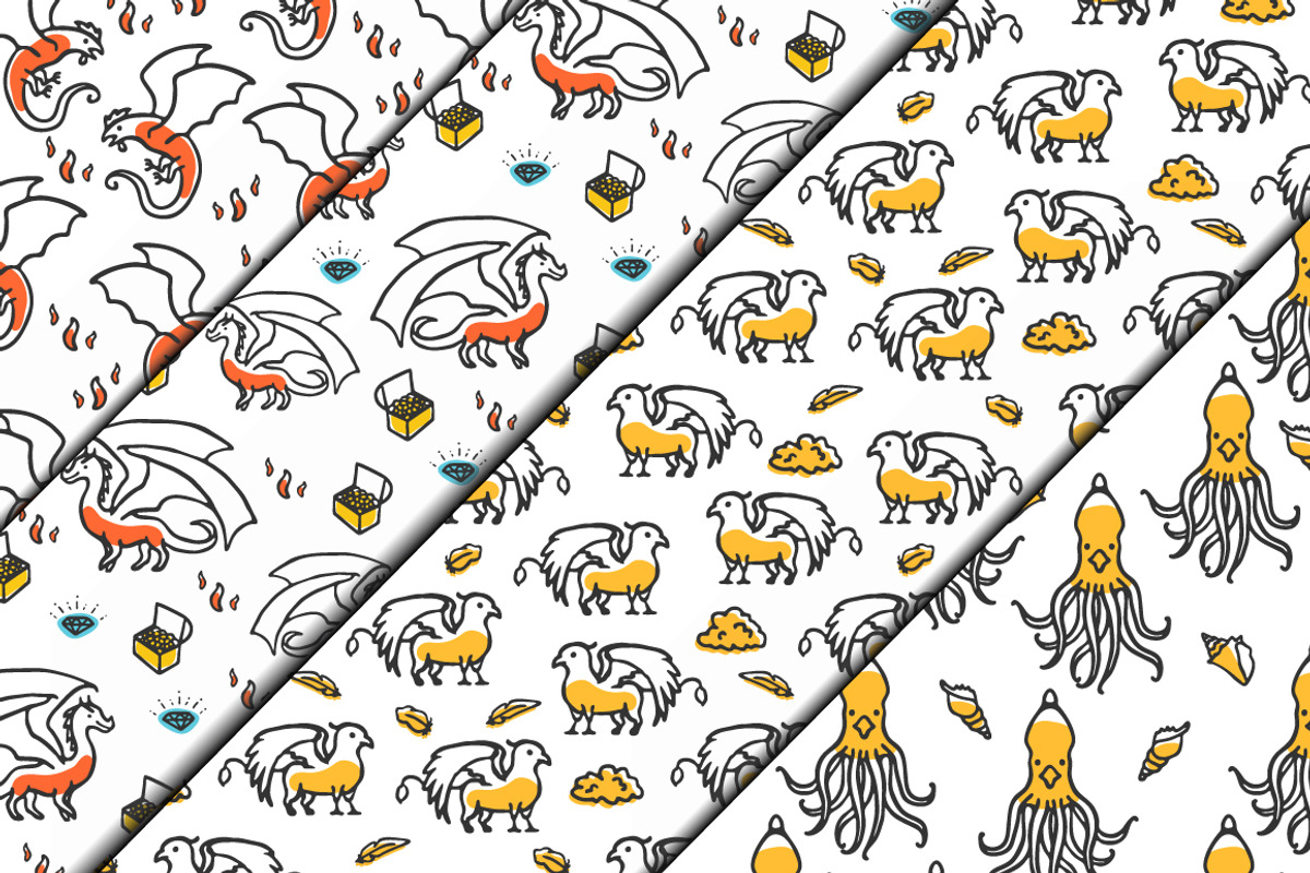 Mythical beasts collection, an Animal Illustration by Monstreh (Photo 3 of 7)