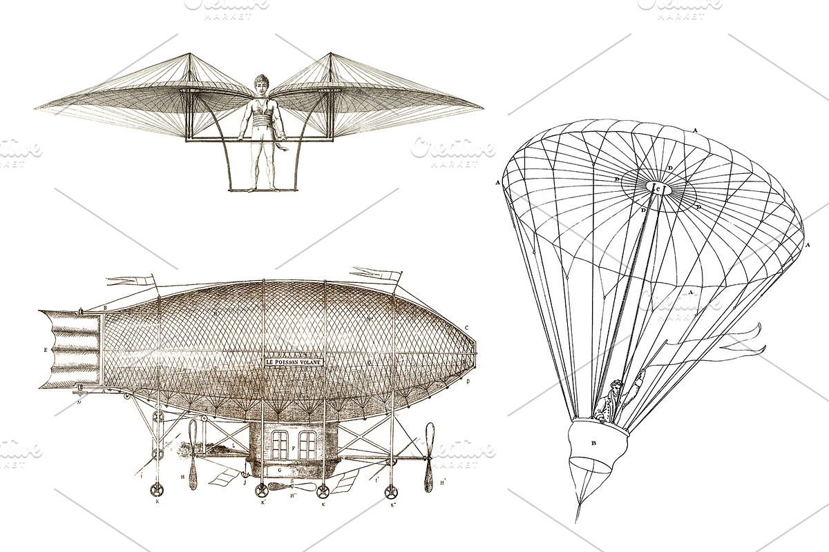 Aeropunk Illustrations, an Illustration by Blue Line Design (Photo 8 of 26)