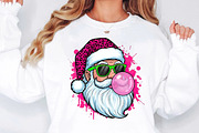 Funny Pink Santa Face Png, an Illustration by Designworld (Thumbnail 2 of 5)