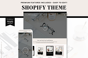 Modern Minimal Luxe Shopify Theme, a Shopify Template by Macarons and Mimosas (Thumbnail 1 of 10)