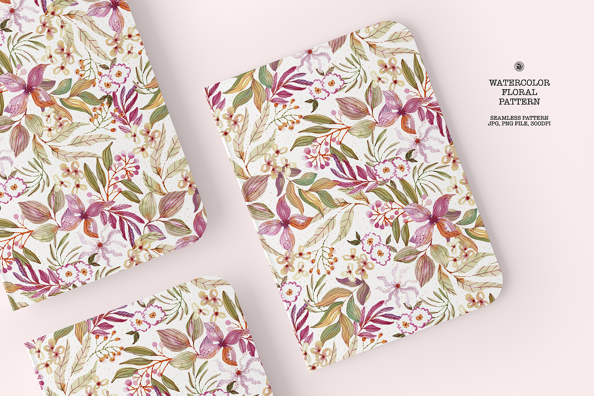 Early Autumn Floral Pattern, a Pattern Graphic by Webvilla Studio (Photo 7 of 7)