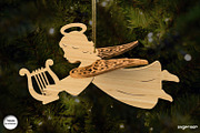 3D Christmas Angels Ornament Bundle, a Decorative Illustration by svgocean (Thumbnail 15 of 20)