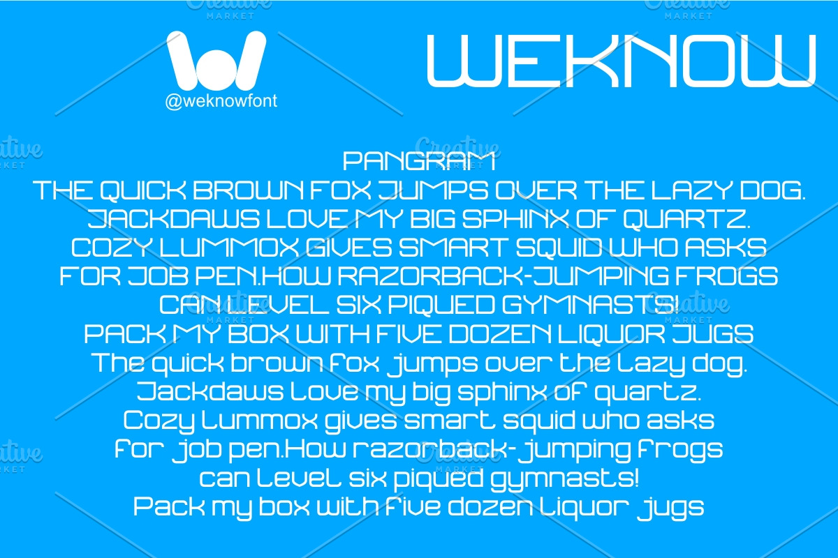 Forever Font, a Sans Serif Font by weknow (Photo 8 of 9)