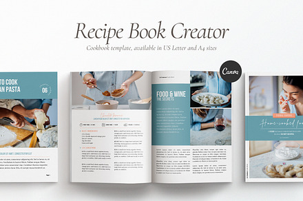 Foodie | Recipe & Cookbook Creator, a Magazine Template by Wildnun Studio