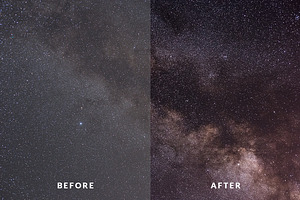 Night Sky Lightroom Presets