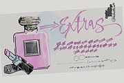 Makeup Type Family / 4 fonts, a Script Font by Andinistas Fonts (Thumbnail 8 of 11)