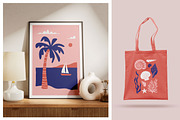 Seasive Vibes / Summer Graphics Pack, a Pattern Graphic by MaryArt (Thumbnail 7 of 9)