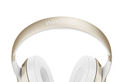 Golden headphones, an Object 3D Model by CGAxis (Thumbnail 7 of 10)