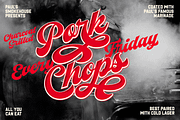 Yes Script - Groovy Retro Script, a Script Font by Fenotype (Thumbnail 4 of 15)