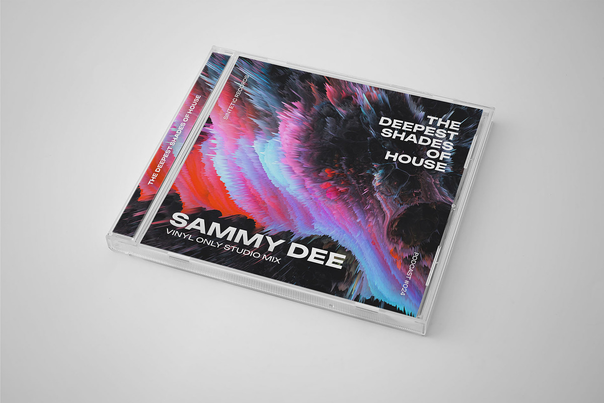 DJ Mixtape Podcast CD Cover Artwork, a Print Template by vinyljunkie (Photo 2 of 5)