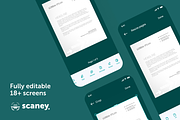 Scaney - Document Scanner, an App Template by Springo (Thumbnail 4 of 6)