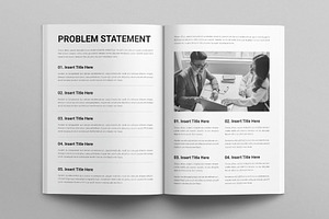 White Paper Template Design Layout