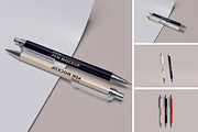 Floating Pens Mockup, a Pens & Pencil Mockup by swsi-studio (Thumbnail 1 of 5)