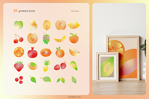 Fruit Gradients & Elements