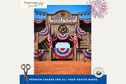 Patriotic 4th of july Backdrops v2, a Background Graphic by ThatsDesignArt (Thumbnail 6 of 9)