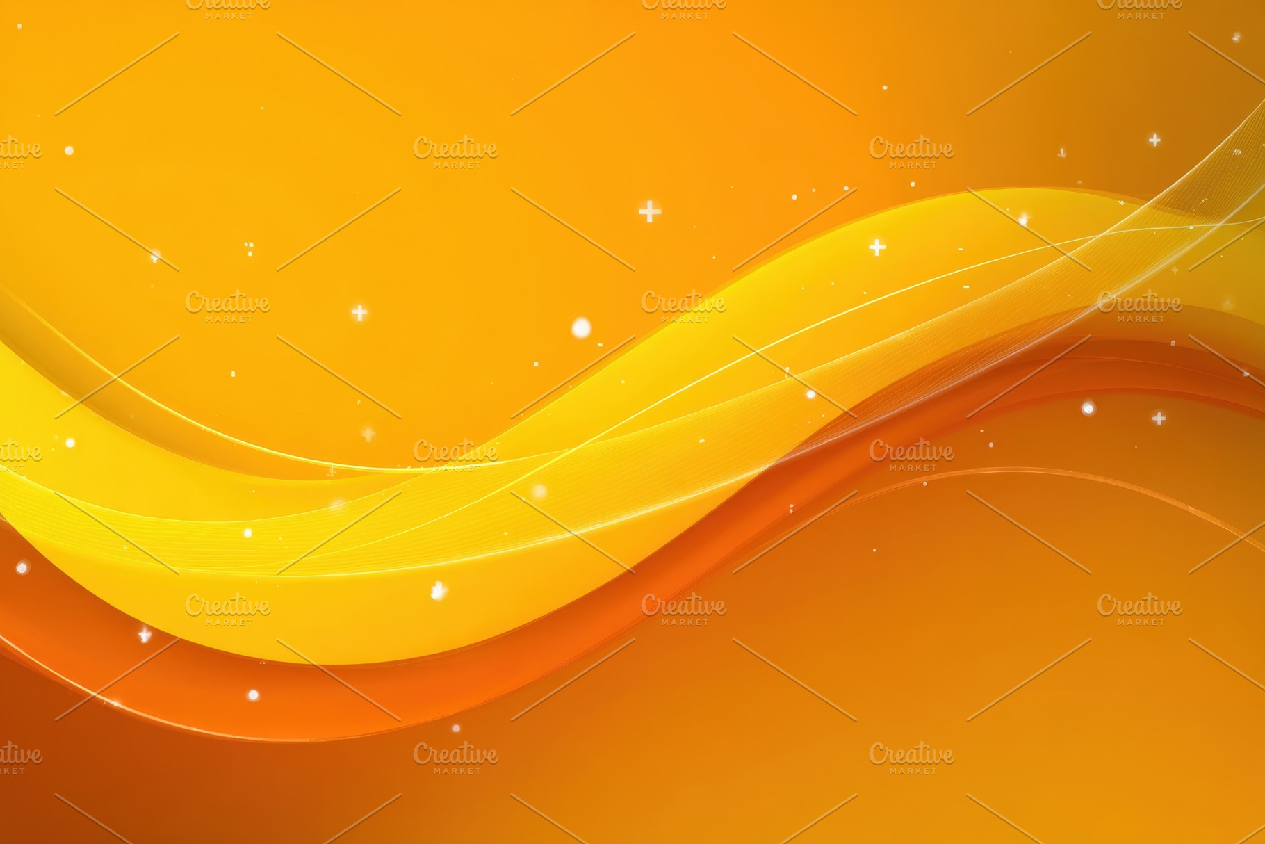 Abstract Orange Yellow Waves Backgro, a Background Photo by Pixeness Studio