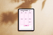 Weekly Planner I 370+ Stickers I Pdf, a Stationery Template by Imprint Paper Co (Thumbnail 1 of 3)