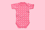 Baby Grow Bodysuit Mockup, an Apparel Mockup by Aurora Graphics (Thumbnail 2 of 4)