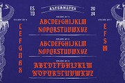 Monkeys Twenty Blackletter, a Blackletter Font by alit design (Thumbnail 9 of 17)