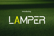 LAMPER, a Serif Font by da_only_aan (Thumbnail 2 of 5)