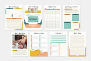 Pregnancy Planner Bundle Pack, a Stationery Template by MNT-Creator (Thumbnail 5 of 6)