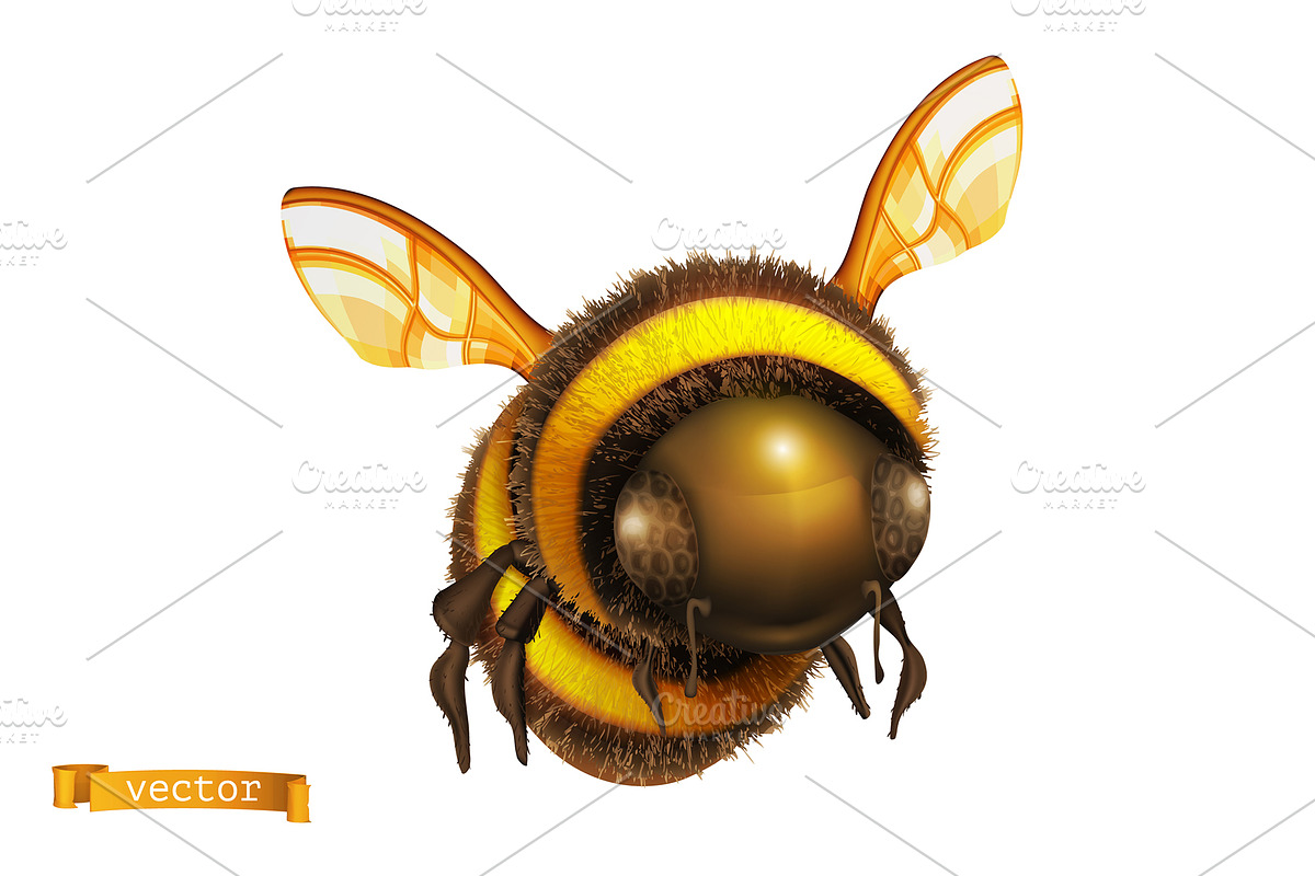 Bee, hornet and wasp. Honey drops, an Icon by Allevinatis Studio (Photo 3 of 6)