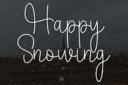 Snowing Signature, a Handwritten Font by FreshTypeINK (Thumbnail 5 of 8)