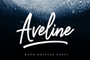 Aveline Script, a Script Font by sizimon (Thumbnail 1 of 9)