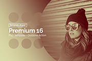 PSD Template + Duotone Action, an Action Add-On by Graphicboom (Thumbnail 18 of 32)
