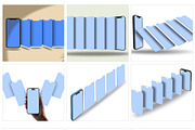 ALL 3D iPHONE MOCK-UP BUNDLE VOL-2, an iPhone Mockup by Graphicsworld125 (Thumbnail 3 of 20)