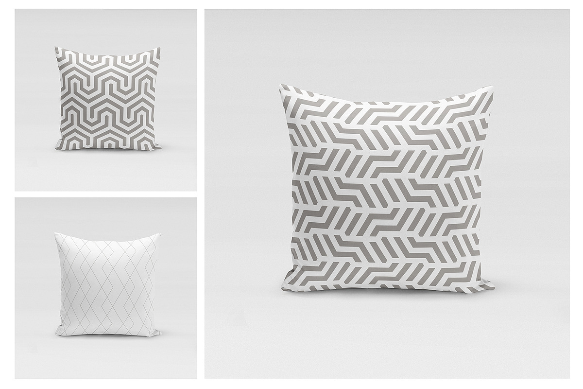 24 Geometric Monochrome Patterns, a Pattern Graphic by Curly_Pat (Photo 6 of 7)