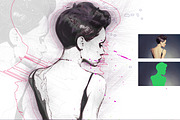 Digital Canvas Photoshop Actions, an Action Add-On by MockupSpace (Thumbnail 7 of 10)