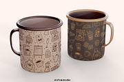 Cafe and Bakery Line Art Graphic Set, a Food Illustration by Drafts n Doodles (Thumbnail 9 of 12)